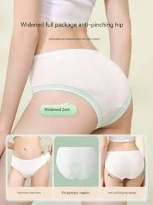 Set de lenjerie intima albă de unică folosință 5 buc, slip portabil comprimat, potrivit pentru utilizarea postpartum pentru femeile însărcinate. Ideal pentru camping în aer liber și călătorii. Compact și ambalat individual, potrivit ca materiale de ajutor în caz de dezastre și de urgență.,Travel Essentials