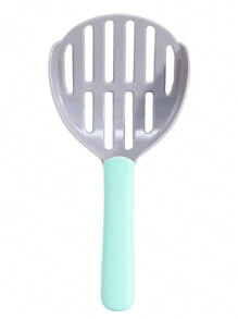 寵物清潔用品新款塑料雙色貓砂鏟即時過濾豆腐貓砂鏟 - 灰色 - 查看 1