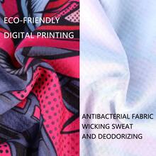 Fabulous Be Xtreme Antibacterial, Breathable And Warm Balaclava, Outdoor Sports Cycling Hood, Face Protection, Dust Mask, Men'S Cycling Cap, Motorcycle Helmet Lining, Anti-Uv Hood, Neck Protector, Neck Scarf For Women - Gold - View 5