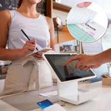 5 gói , Khách mời Kiểm tra Sách Đối với , Khách mời sổ tay Đối với Người phục vụ , sổ tay Đối với Món ăn , 50 , Màu xanh lá Khách mời Kiểm tra - màu xanh lá - Xem 7