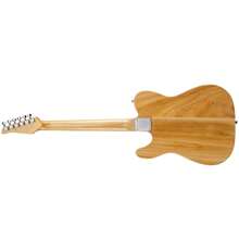 LyxPro 39" Telecaster Solid Body Guitar Electric Guitar TL Series, Full-Size Paulownia Wood Body, 3-Ply Pickguard, C-Shape Neck, Ashtray Bridge, Quality Gear Tuners, 3-Way Switch & Volume/Tone Controls, 2 Picks Included - 自然的 - 查看 2