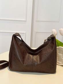 女士斜挎包 - 咖啡棕 - 查看 6