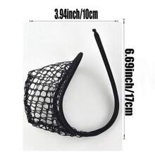 男士性感輕盈透氣u凸c字串t裤 - 黑色 - 查看 2