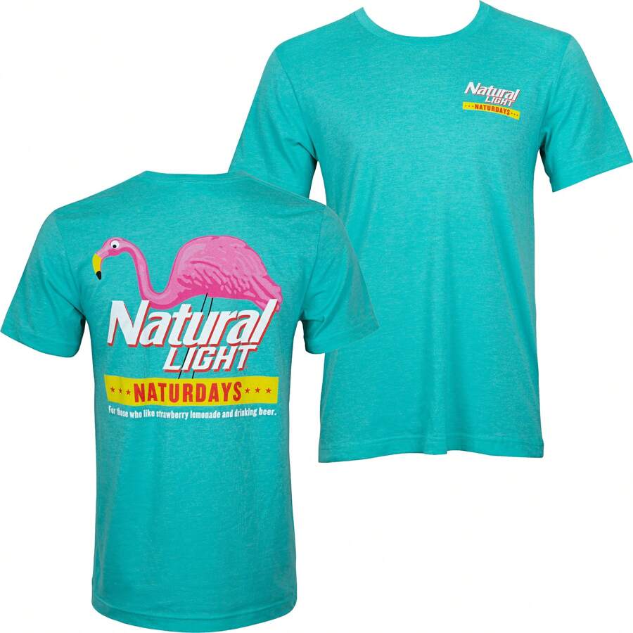 Natty Naturdays Green Natural Light Men's Tee Shirt - màu xanh lá - Xem 1