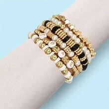 2300 件/盒 Diy 軟陶片和 Ccb 珠墊片適用於手鍊、項鍊、耳環及更多配件製作 - 彩色 - 查看 3