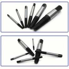 5pcs/6pcs Set 1/4'' Or 3/8'' Faucet And Angle Valve Pipe Breaking Screw Extractor Set, Easy Out Set