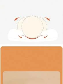 1pc Newborn Baby Shaping Pillow - Animal Shaped Cartoon Soft & Breathable Pillow To Help Sleep - Styling Pillow-pink Rabbit - View 3