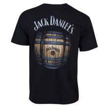 Jack Daniels Barrel Tee Shirt - Black - View 1