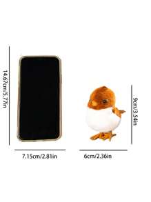 1pc Lovely Jumping Sparrow Wind-Up Toy, Random Color Of Decoration - Multicolor - View 10