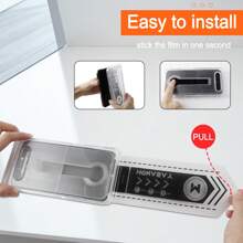 隱私鋼化玻璃螢幕保護貼，適用於 iPhone 15/15 Pro/15 Plus/15 Pro Max，附有鏡頭保護貼，抗眩光、易安裝 - 防窺強化玻璃手機膜 - 查看 2