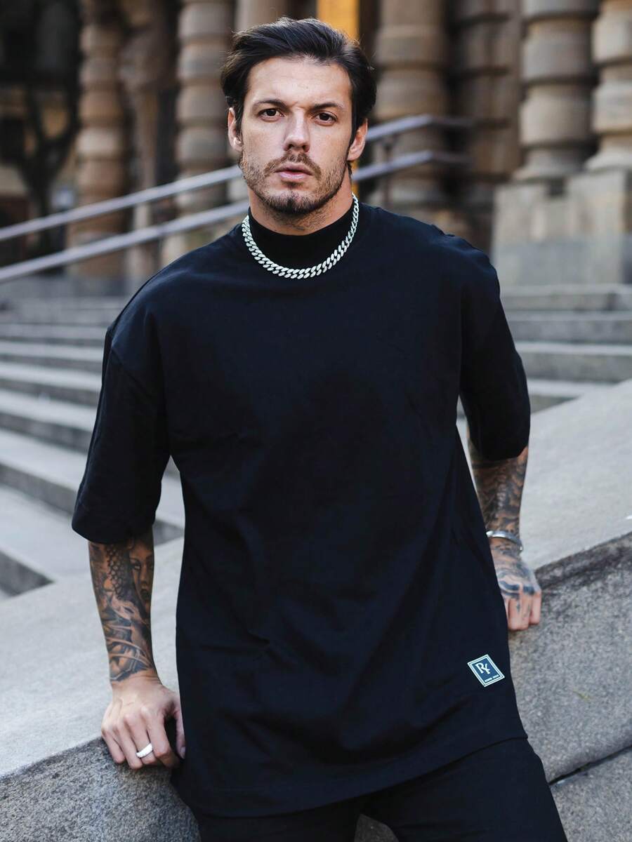 Men T-Shirts - Black - View 1