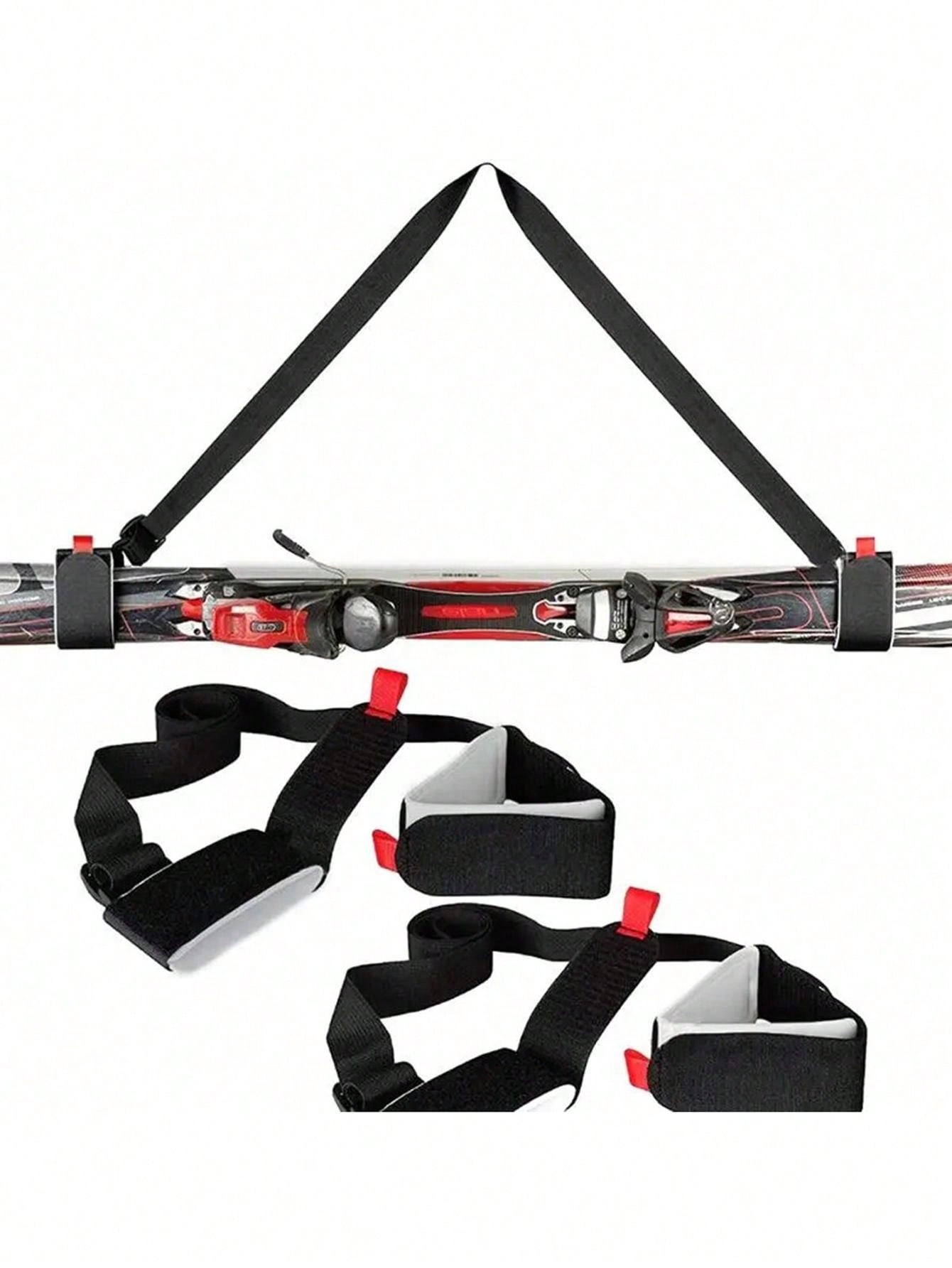 Nylon Skiing Pole Shoulder Hand Carrier Lash Handle Straps Adjustable