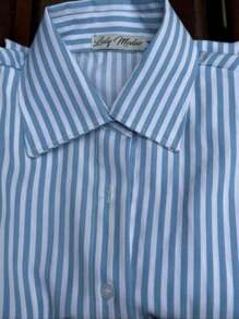 Women Blouses - Màu xanh nhạt - Xem 3