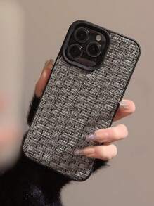 Gucadi黑色天鵝絨手機殼,適用於iphone 15/14/13/12/11 - 彩色 - 查看 4