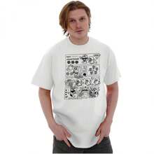 Game  And Ghosts Comic Game On T-Shirt - White - View 3