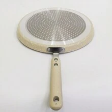 1pc/3pcs Cute Crepe & Lasagna Pan - 7.1"/8.7"/10.2" Non-Stick Skillet, Triple Size Kitchen Tool