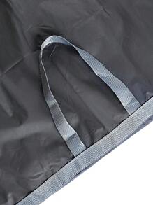 1/2 chiếc Túi đựng quần áo gấp gọn màu đen 71"*23" cho tủ quần áo, Túi đựng quần áo treo bằng vải PEVA chống bụi có cửa sổ trong suốt, Túi đựng đồ tiết kiệm không gian có thể giặt được cho bộ vest, áo khoác, váy cưới, túi đựng quần áo chống bụi., Túi, Túi sắp xếp, Túi đựng đồ - màu đen - Xem 6