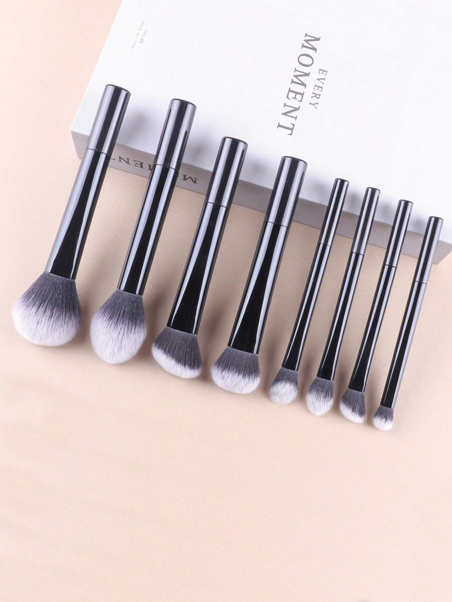 8pcs Multifunctional Complete Makeup Set, Powder Brush, Blush Brush