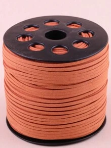 10m 2.5mm Suede Velvet Braided Leather Cord, Suitable For Gift Wrapping, Flower Arrangement, Diy Handmade Art Jewelry Accessory, Necklace, Bracelet Making Supplies - 10 meters without reel - View 28