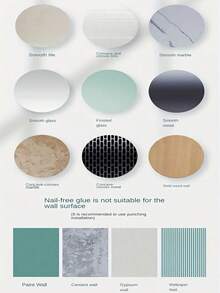 FEPK 1pc Space Aluminum Sticky Hook Wall Hook For Bathroom, Kitchen, Toilet, Door, Hotel, Wardrobe, Without Drilling - Black Seven Row Hook - View 12