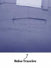 Teen Boys Pants - Navy Blue - View 4