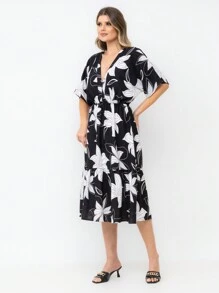 Women Dresses - 黑與白 - 查看 5