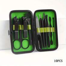 黑色指甲剪套裝,帶有指甲剪,修甲和修腳工具 - 彩色 - 查看 3