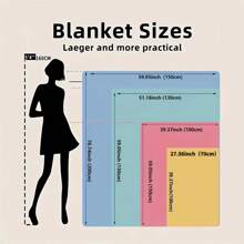 1 件印有圖案的法蘭絨毯子,非常適合床、沙發、沙發、空調;豪華、溫暖、舒適,是送給每個人的完美禮物