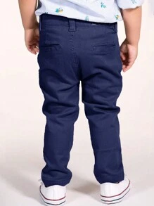 Teen Boys Pants - Navy Blue - View 2
