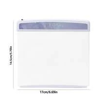 1 件學生閱讀燈 Led 夾式平板電腦書燈護眼夜燈（由壓克力玻璃製成,需要 3 節 Aaa 電池）,非常適合宿舍和床頭學習,夾式書本燈和迷你手電筒專為學習設計 - 無色 - 查看 4