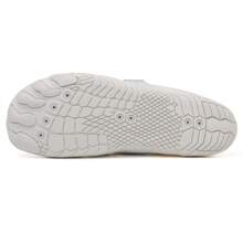 快乾中性水鞋,適用於游泳,潛水,瑜伽和沙灘活動-綁帶無鞋跟設計,提供最大的舒適和支撐 - 白色 - 查看 8