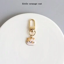 1入可愛的女士節禮物,軟質微型貓飾品鑰匙扣/錢包掛件/手機掛繩/airpods配件/情侶收藏 - 彩色 - 查看 3