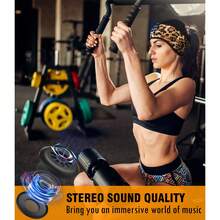 睡眠耳機頭帶音樂頭帶無線帶式耳機,搭載薄型高清立體聲揚聲器,適合側身睡眠、運動、瑜珈、旅行等場合使用 - 薑色 - 查看 4