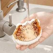 1入組壓縮木漿菜瓜布,廚房清潔用,卡通風格 - 彩色 - 查看 5