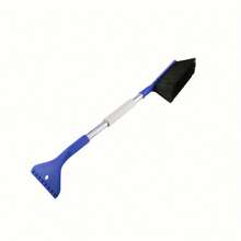 Superior Ice Scraper With Squeegee For Car Windshield- Durable Snow Brush And Ice Remover- Perfect Automotive Accessory - Red - View 6