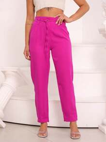Women Pants - Violet Purple - View 4