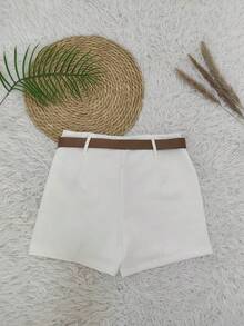 Women Shorts - trắng - Xem 3