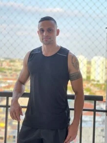 Men Tank Tops - Noir - Voir 1