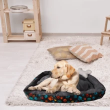 Pet Bed & Crate Mat - 灰色 - 查看 3
