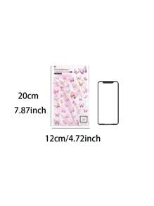 YUXIAN 2張/包蝴蝶拼貼手帳貼紙,復古裝飾貼紙,diy手工材料,適用於手機、筆記型電腦、配件、美學留言簿、廢紙日記、拼貼材料、計劃、創意藝術用品 - 紫色 - 查看 11