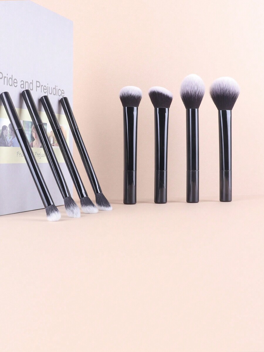 8pcs Multifunctional Complete Makeup Set, Powder Brush, Blush Brush