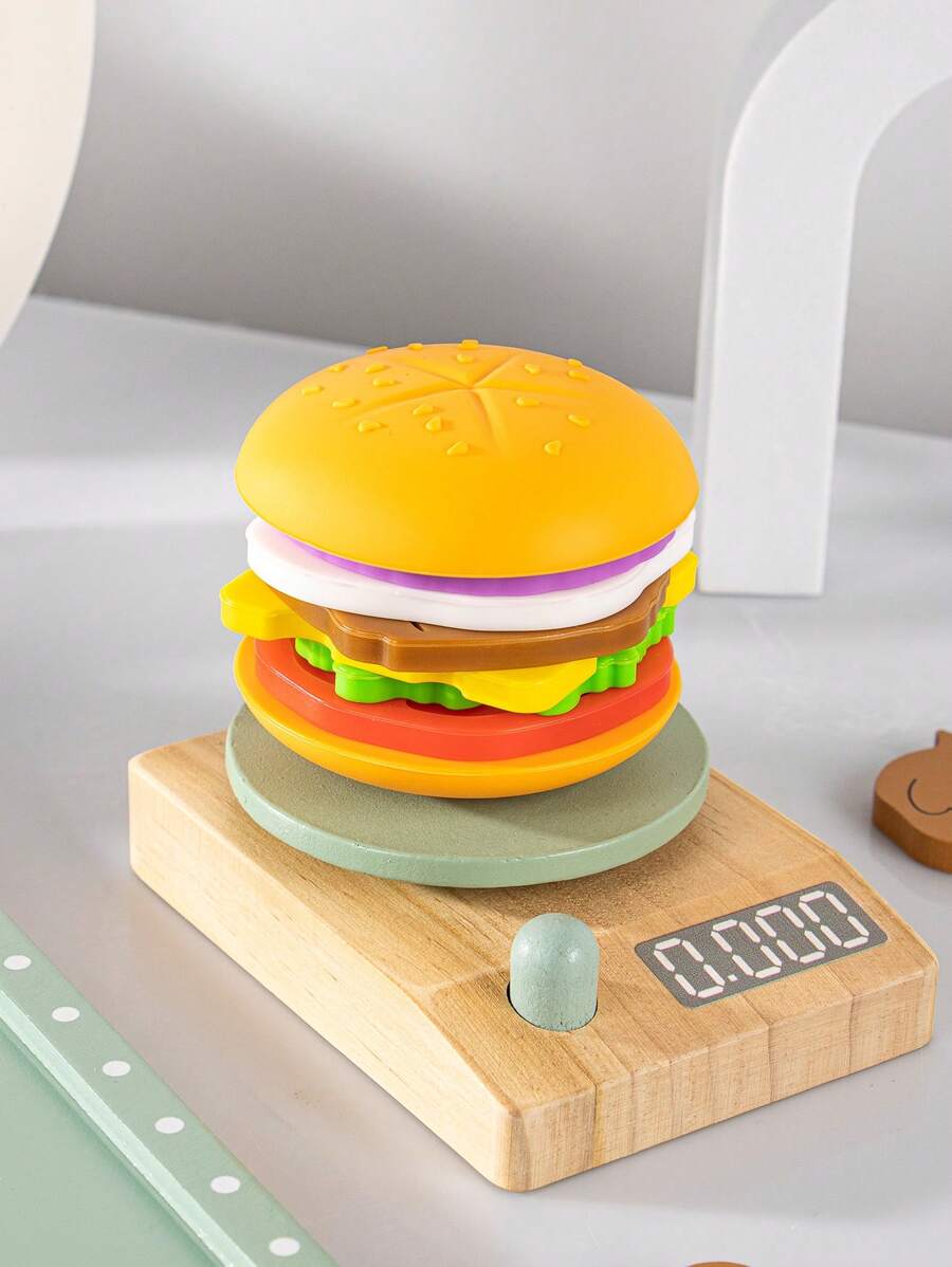 1pc Baby Silicone Teether, Chewable Toy - Multicolor - View 1