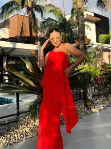 Women Two-Piece Outfits - Rojo - Ver 1