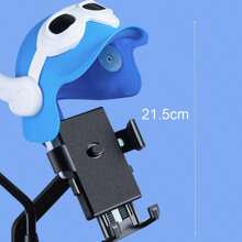 Soporte para Celular para moto o bicicleta con cubre sol o lluvia y angulo ajustable Universal Plástico , anti deslizante super edision especial - negro con amarillo - Ver 5