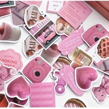 40pcs/Pack Adorable Cartoon Stickers For Multi-Purpose Decoration, Ideal For Suitcases, Journals Back To School