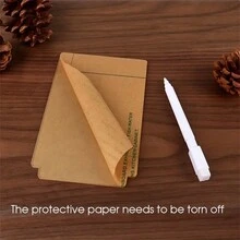 A Little Night Light That Can Be Used For Drawing/Writing Notes. Available In Single Warm Light And 3 Color Modes. The Acrylic Board Can Be Used As A Writing/Drawing Board. Easy To Clean With Water Or Tissues. Comes With A Pen. Perfect For Reminding Yourself During Work Or As A Birthday/Holiday Gift For Friends, Teachers, And Leaders. - Clear - View 9