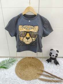 Women T-Shirts - Màu xám đen - Xem 1