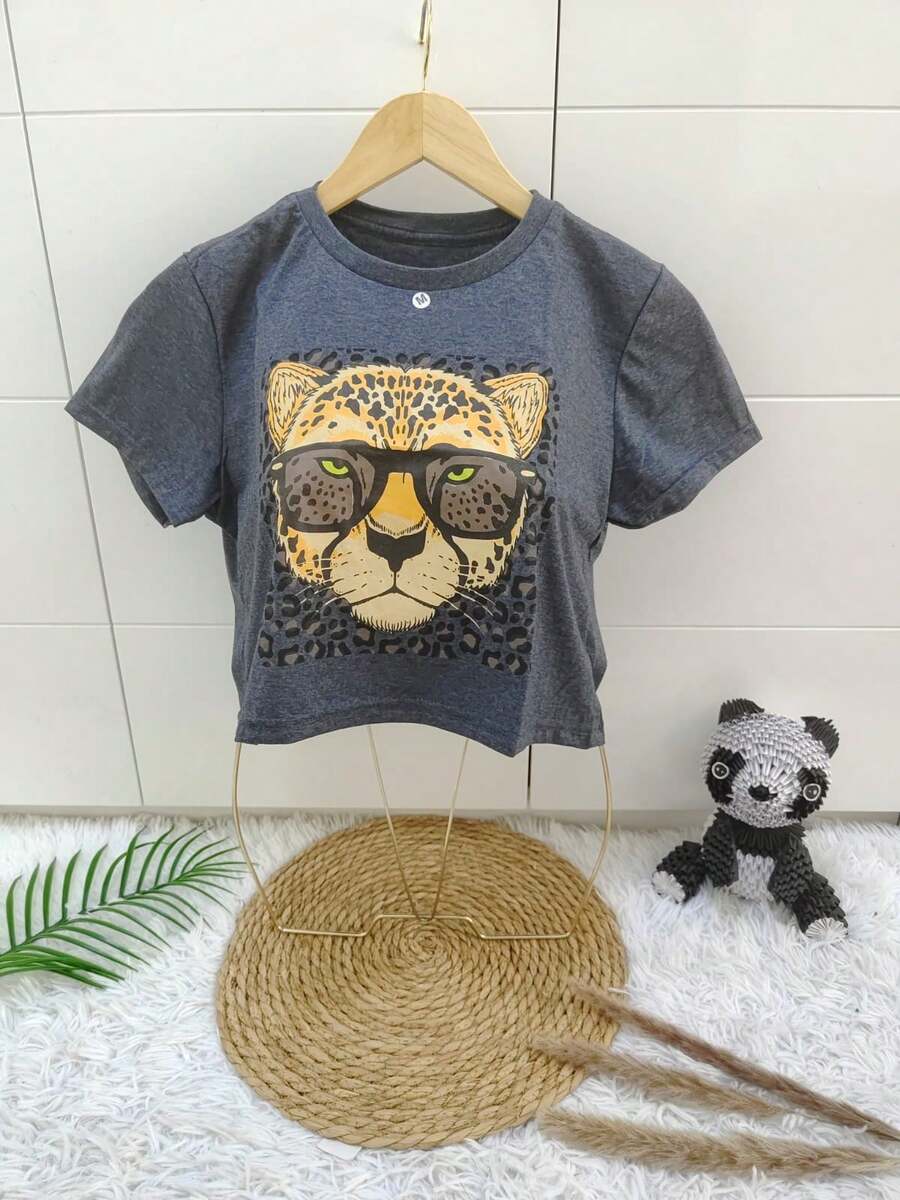 Women T-Shirts - Màu xám đen - Xem 1