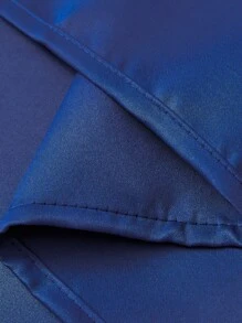 1pc/2pcs Grommet Blackout Curtains, Outdoor Blackout Curtains, Home Blackout Curtains, Kitchen Curtains, Room Decor Curtains, Outdoor Decor Curtains, Window Decor Curtains, Black Curtains, White Curtains, Blackout Curtains, Thermal Insulated Curtains, Solid Color Minimalist Modern Polyester Blend Polyester Fiber Bedroom Living Room Balcony Grommet Curtains - Blue - View 11