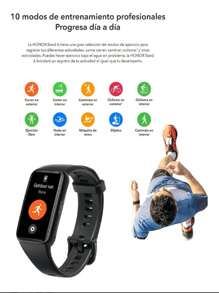 HONOR BAND 6 - Negro - Ver 3